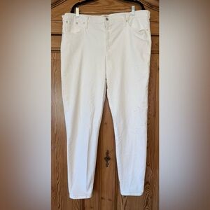 J. Crew White Jeans size 37 (24)